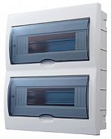 Бокс пластиковый Lezard Luxray ЩРВ-П-24 (327x270x100мм) IP41 прозрачная дверь картинка 